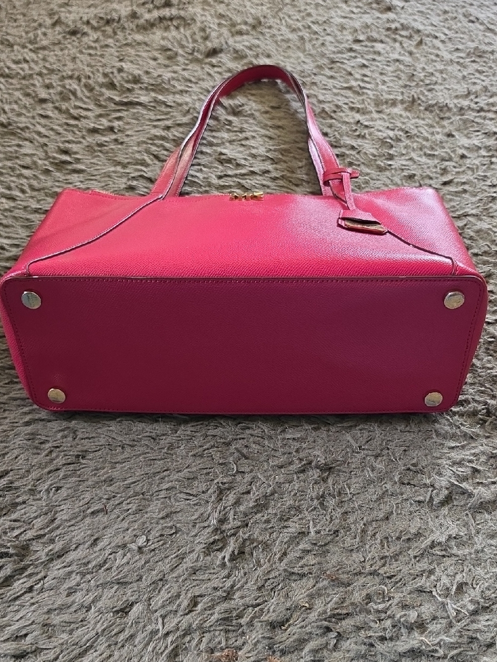 EUC Michael Kors Hot Pink Tote Handbag - Picture 4 of 9